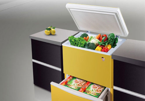 抽屉式直冷式冰箱