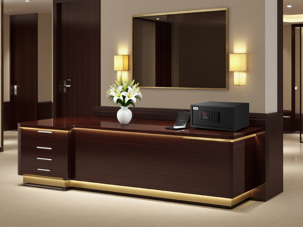 the Safe Box in Hotel Guest Room