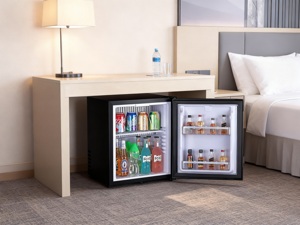 30L Mini Bar Fridge in Hotel Room