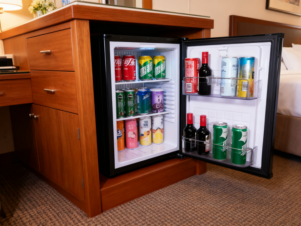 40 Liter Hotel Room Plastic Door Bar Fridge