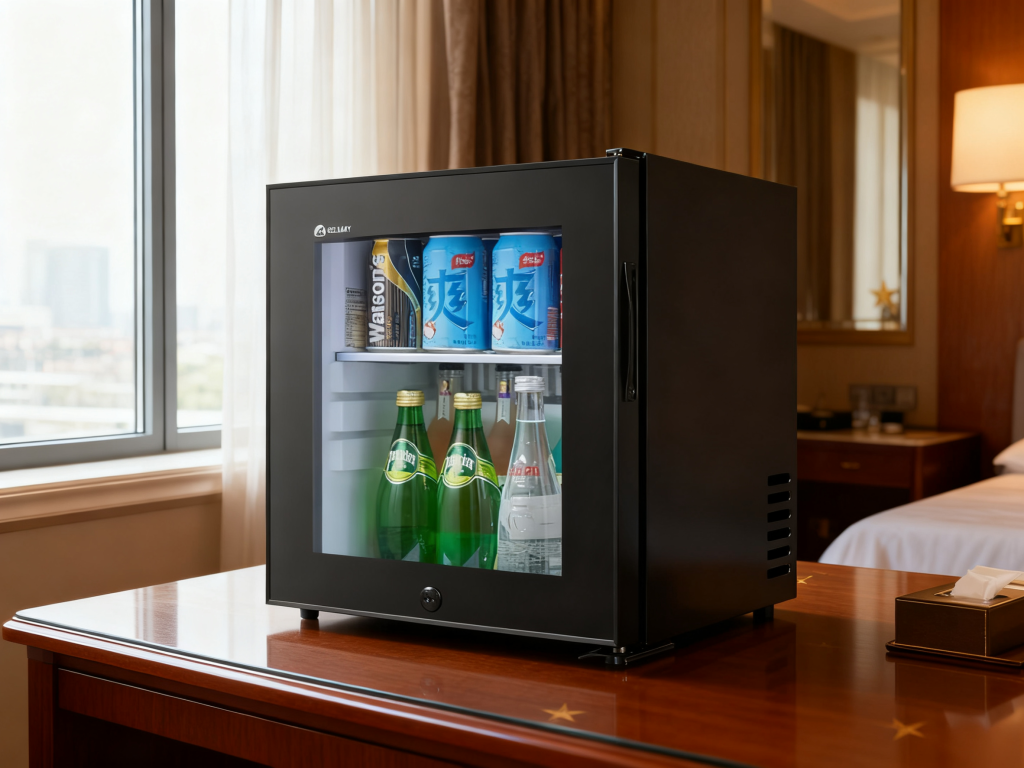Bar Transparent Hotel Refrigerator