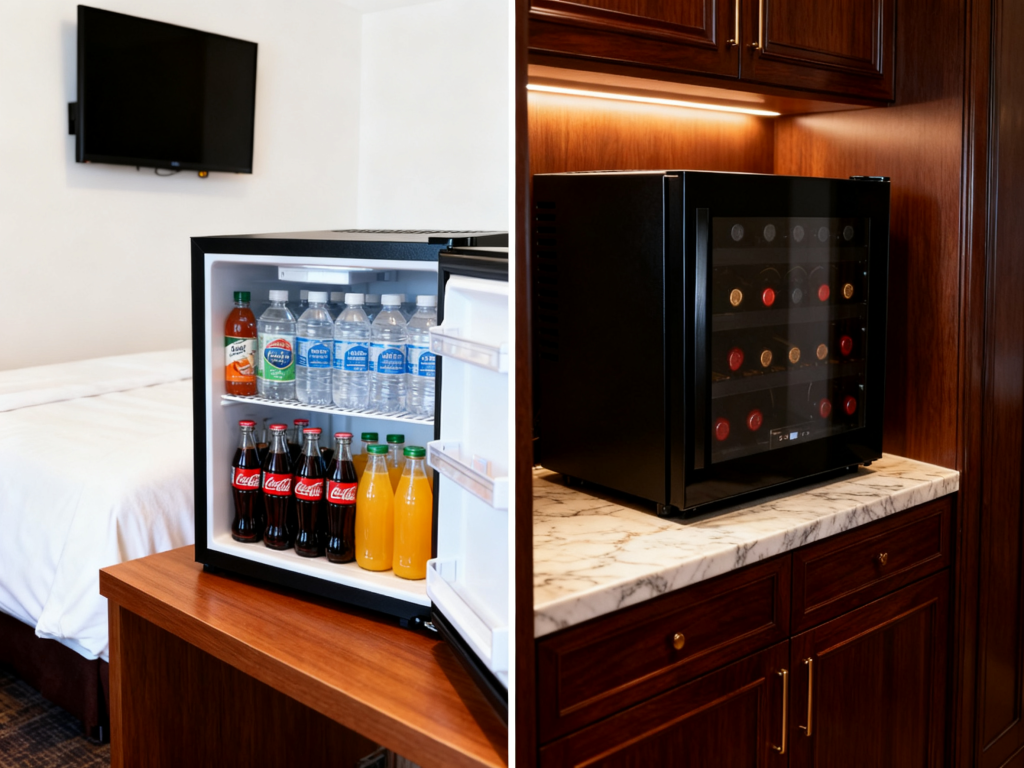 Drawer Beverage Fridge vs. Regular Mini Fridge