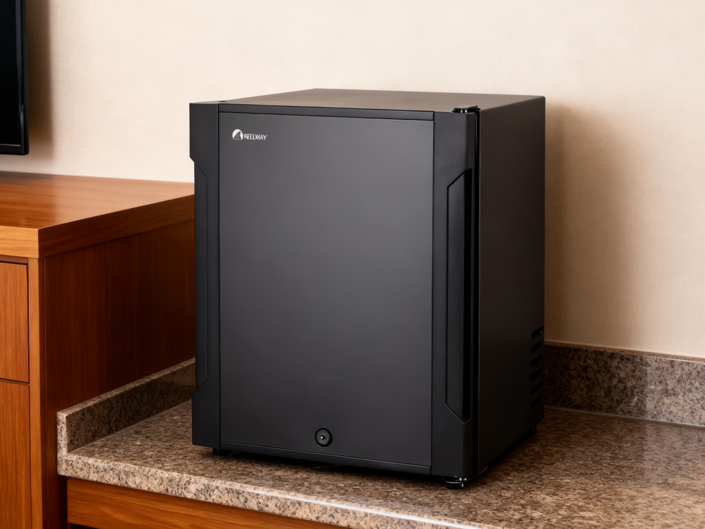 Hotel Mini Fridge in Guest Room-Plastic Door Refrigerator