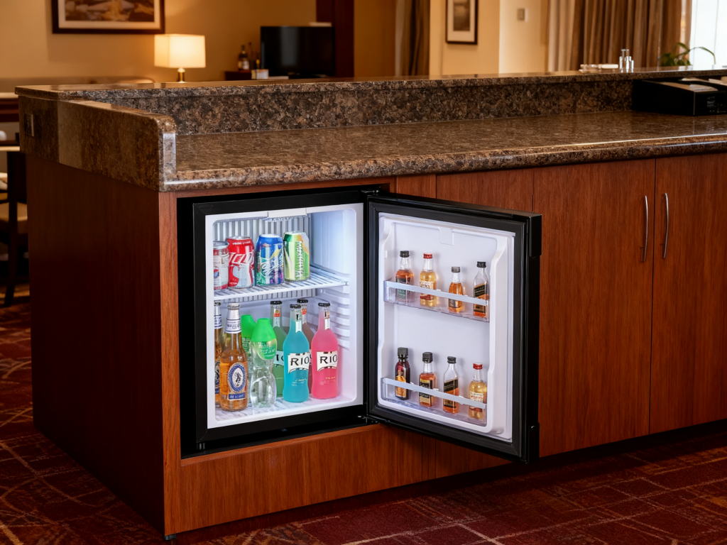 Hotel Room Mini Bar Fridge