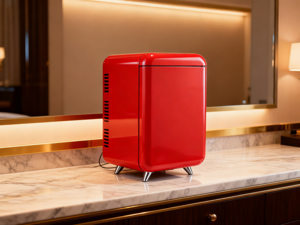 Retro Looking Refrigerator