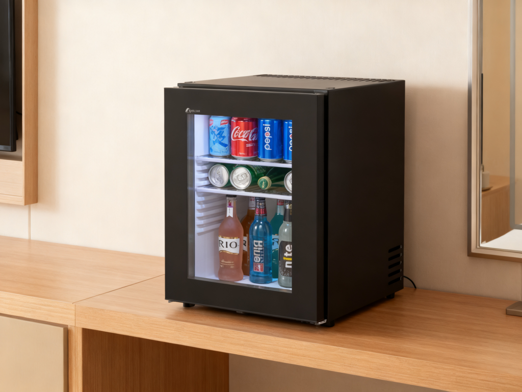 Single Glass Door Bar Fridge