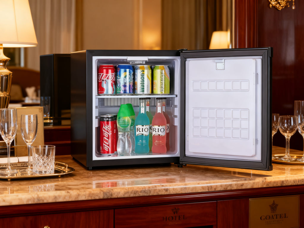 Small Refrigerator in Guest Rooms