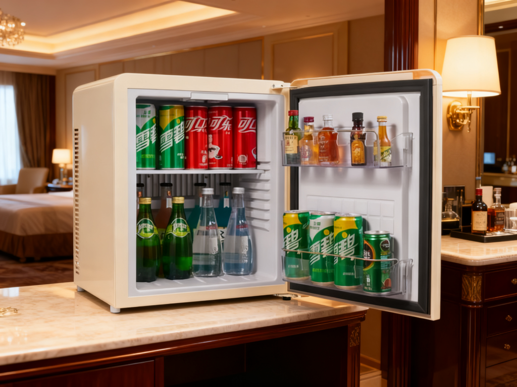 Small Retro Style Fridge