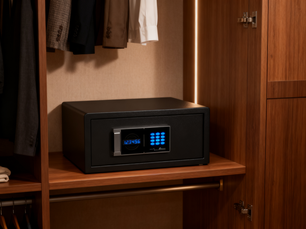 a Hotel Room Safe Box