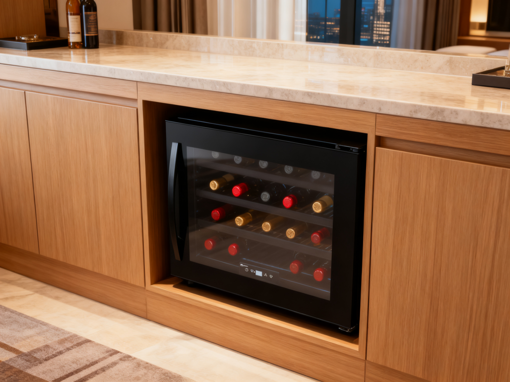 drawer beverage fridge for hotels