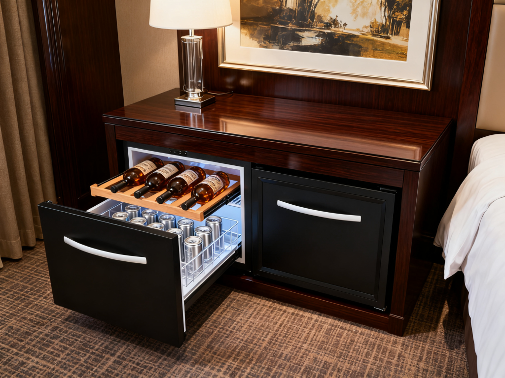 drawer refrigerator for hotels