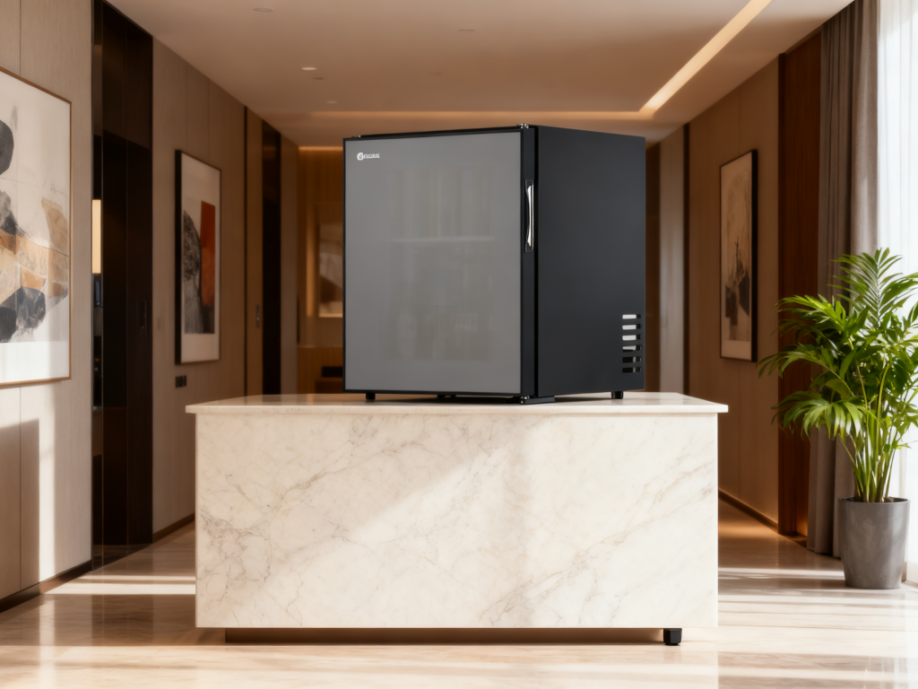 hotel fridge