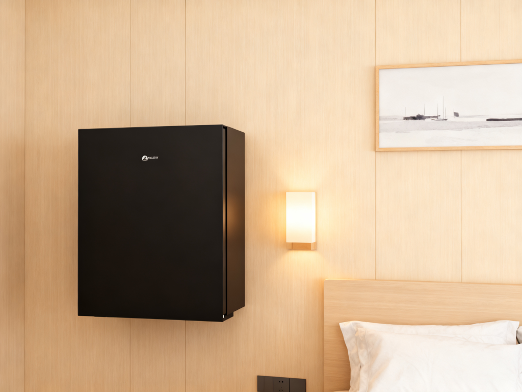 wall-mounted refrigerator for guesthouse