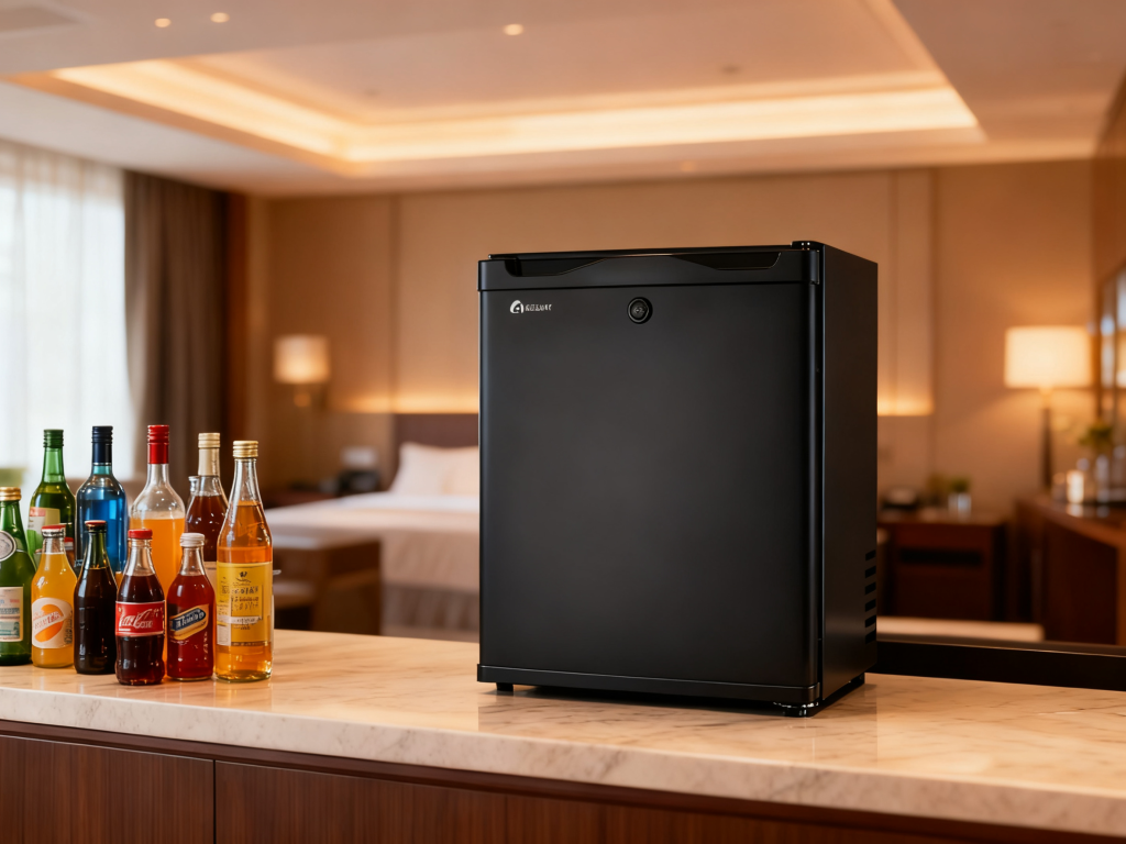 Iron Door Fridge-Hotel Minibar