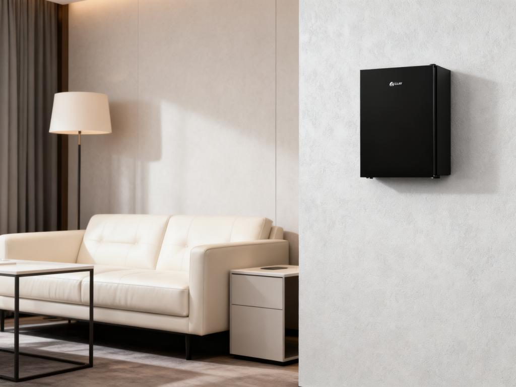 Wall-Mounted or Slim-Footprint Refrigerator