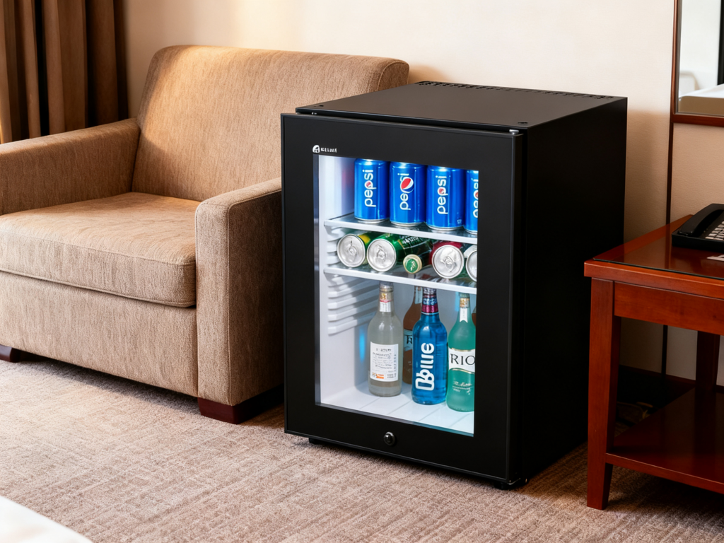 a Guest Room Fridge for Hotel