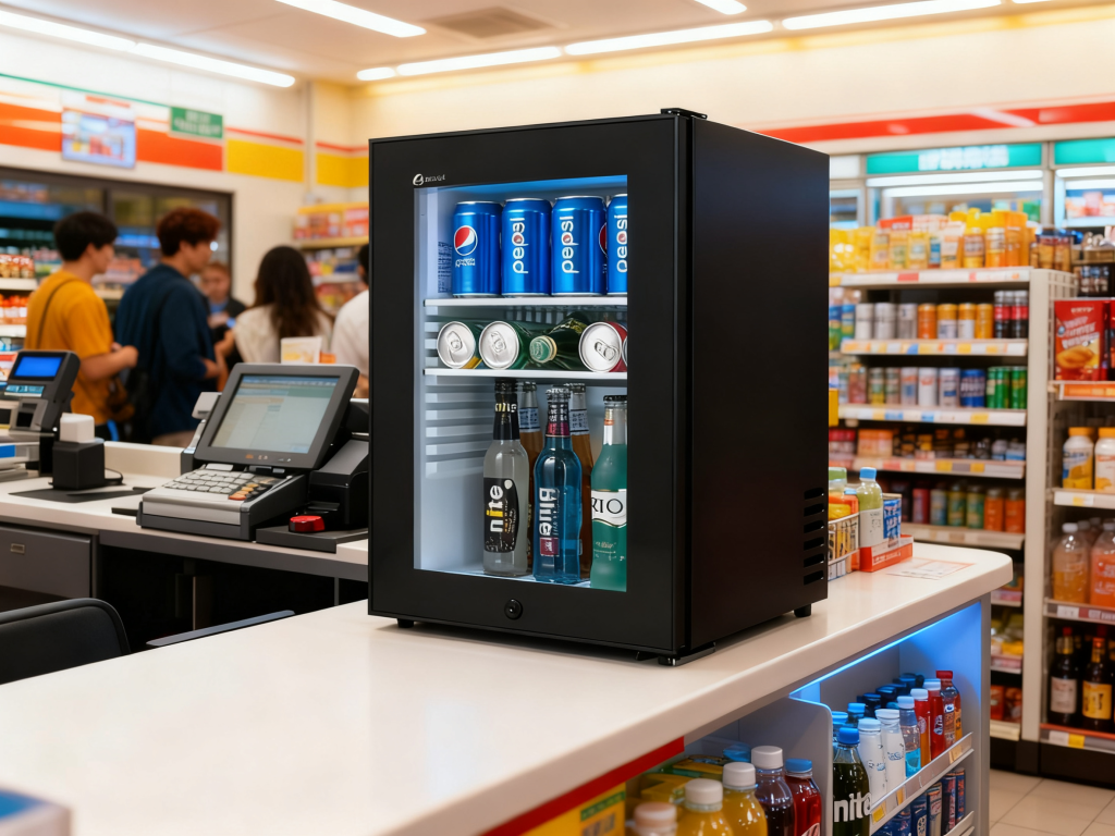 glass door refrigerator-Retail and Commercial Spaces