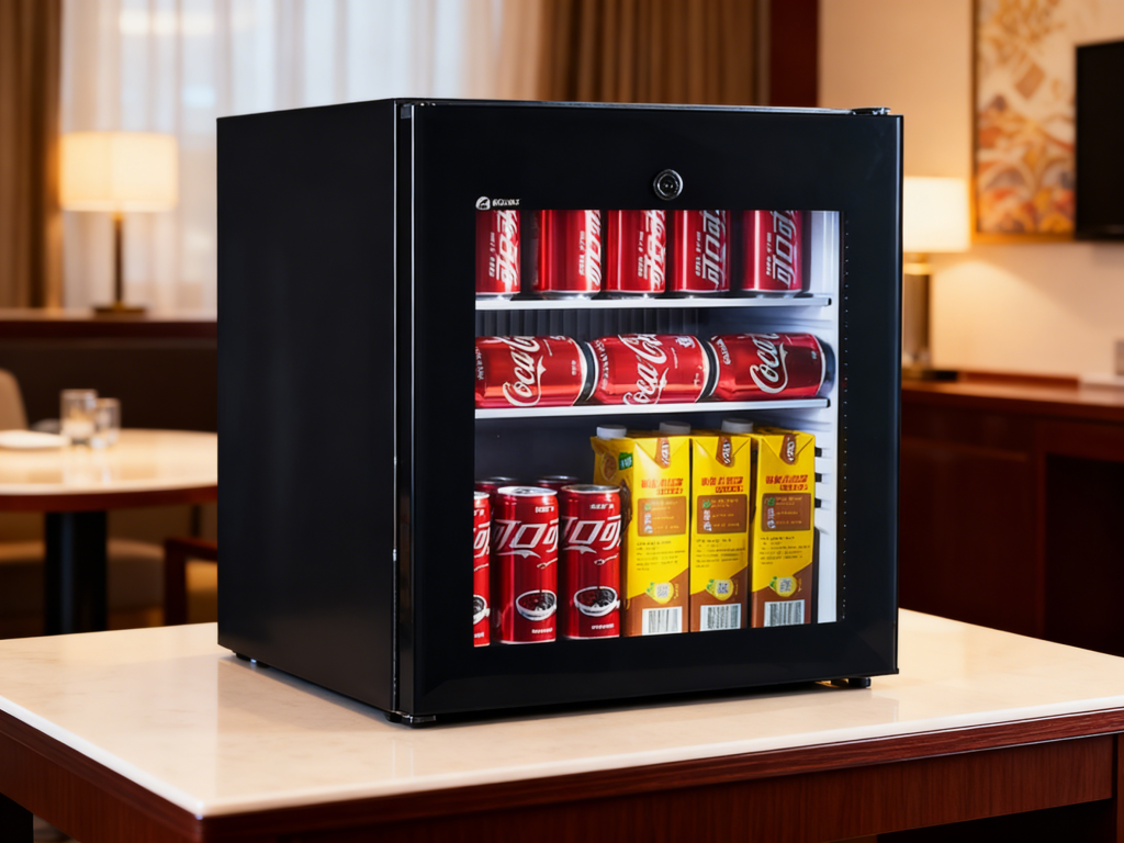 glass door refrigerator-beverage merchandising