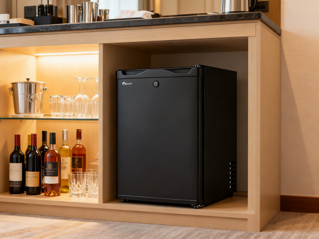 metal door refrigerator-hotel minibar