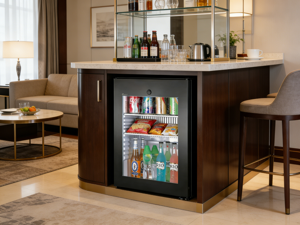 guest room refrigerator for hotels