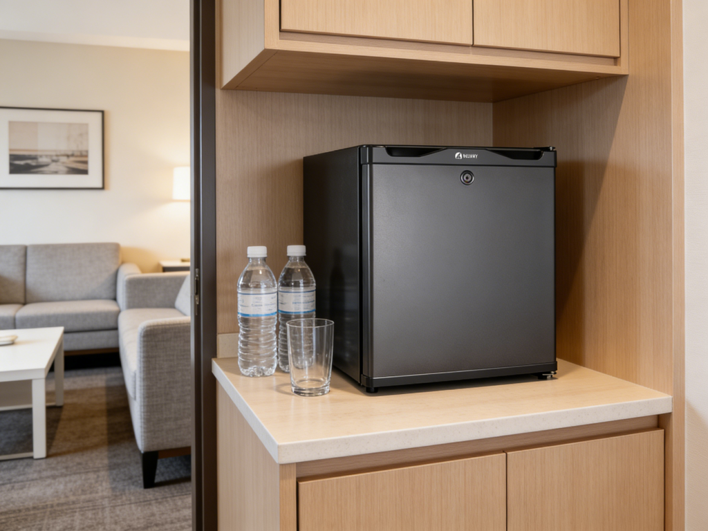 solid door refrigerator