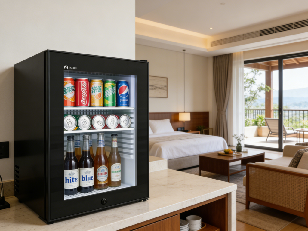 mini bar fridge for hotels