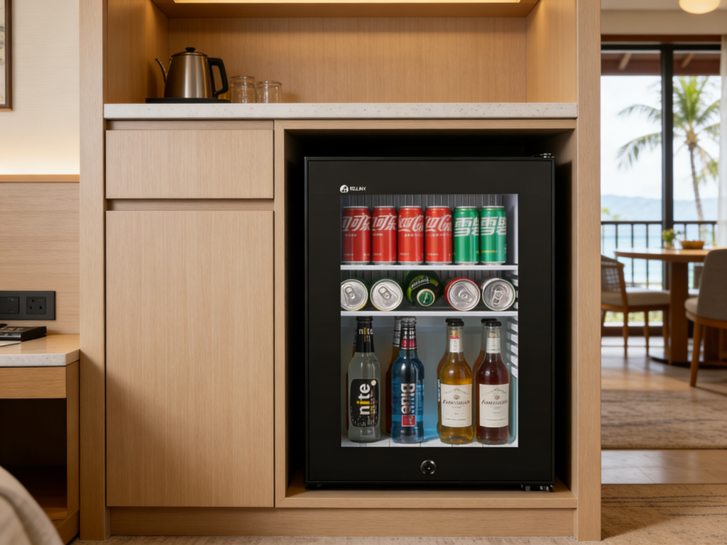 hotel room refrigerator-resort hotels