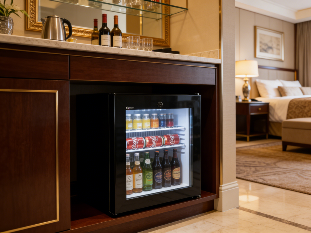 in-room refrigerator for hotels
